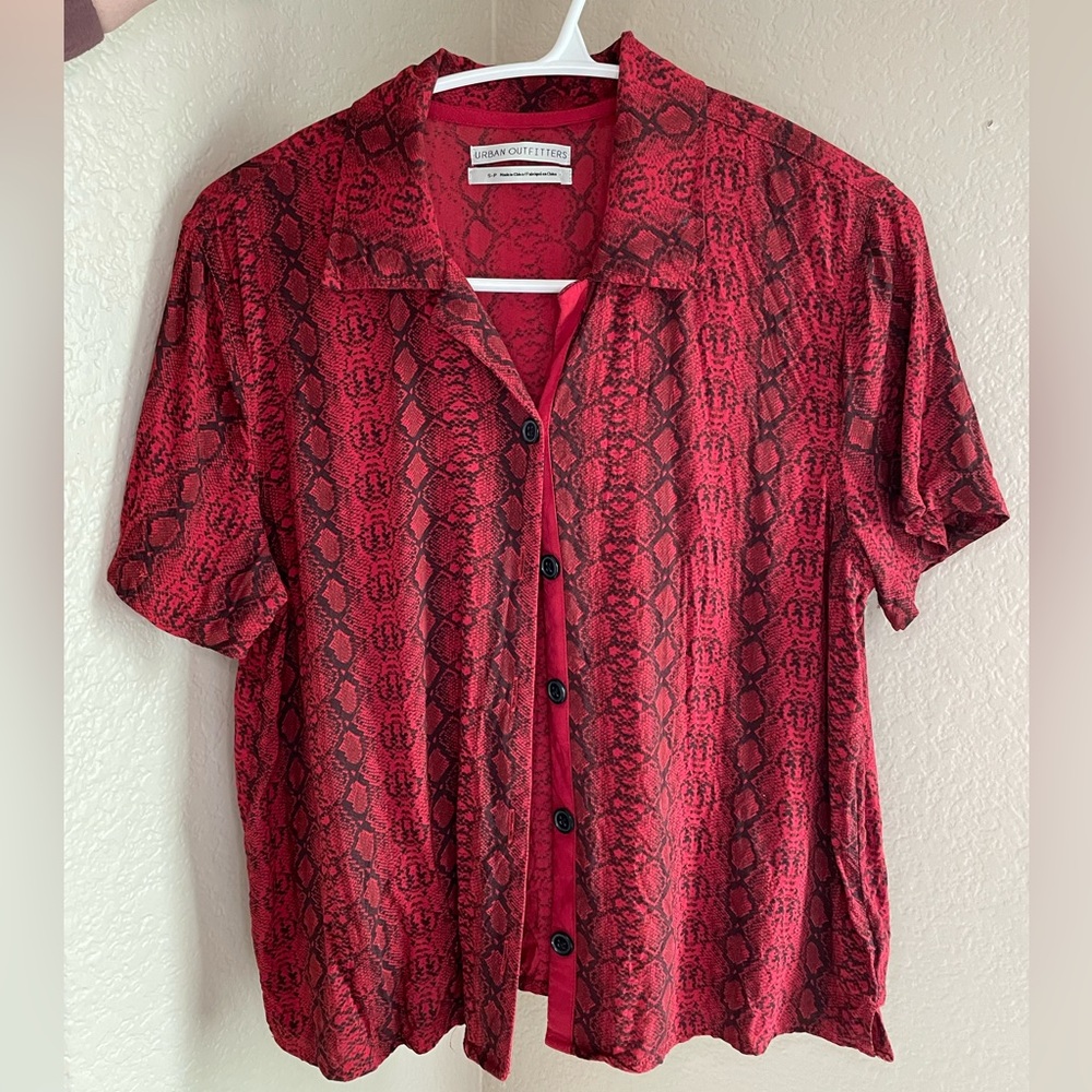 Red Urban Outfitters top
